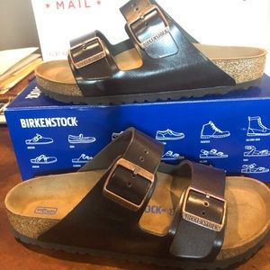 Birkenstock Arizona amalfi Brown asst Medium New